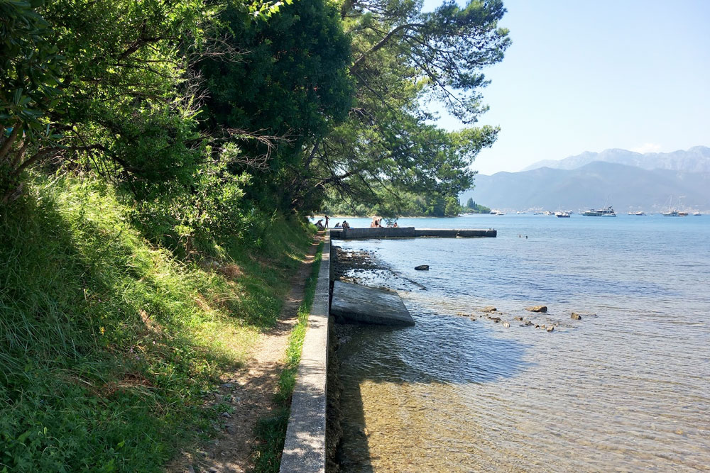 Остров Цветов в Тивате Микольская Превлака